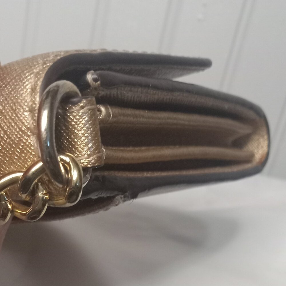 Michael Kors Golden Crossbody Purse - Picture 7 of 13